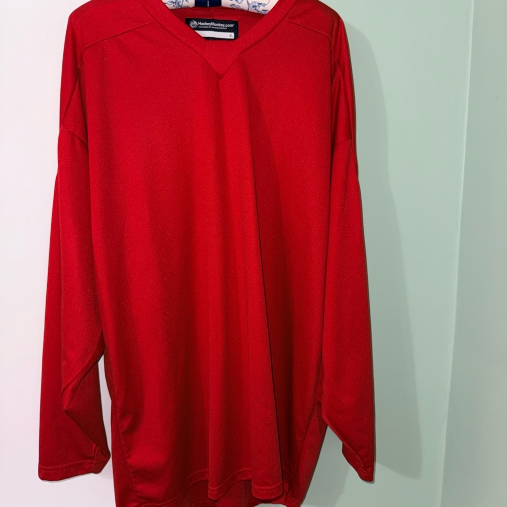 Red Long Sleeve Jersey